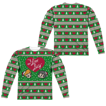I Love Lucy Lucy Sweater Men's All-Over Print T-Shirt Men's All-Over Print Long Sleeve I Love Lucy
