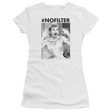 I Love Lucy No Filter Juniors T-Shirt Juniors T-Shirt I Love Lucy
