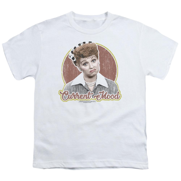 I Love Lucy Current Mood Youth T-Shirt (Ages 8-12) Youth T-Shirt (Ages 8-12) I Love Lucy