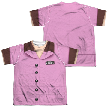 I Love Lucy Ethel Chocolate Costume youth all-over print t-shirt for ages 8 to 12