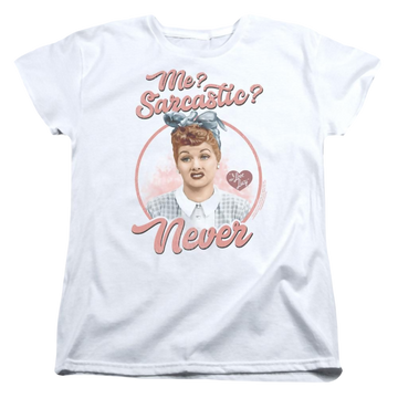 I Love Lucy Sarcastic Women's T-Shirt Women's T-Shirt I Love Lucy