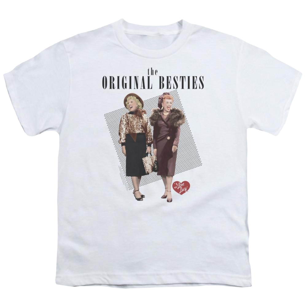 I Love Lucy Original Bestie Youth T-Shirt (Ages 8-12) Youth T-Shirt (Ages 8-12) I Love Lucy