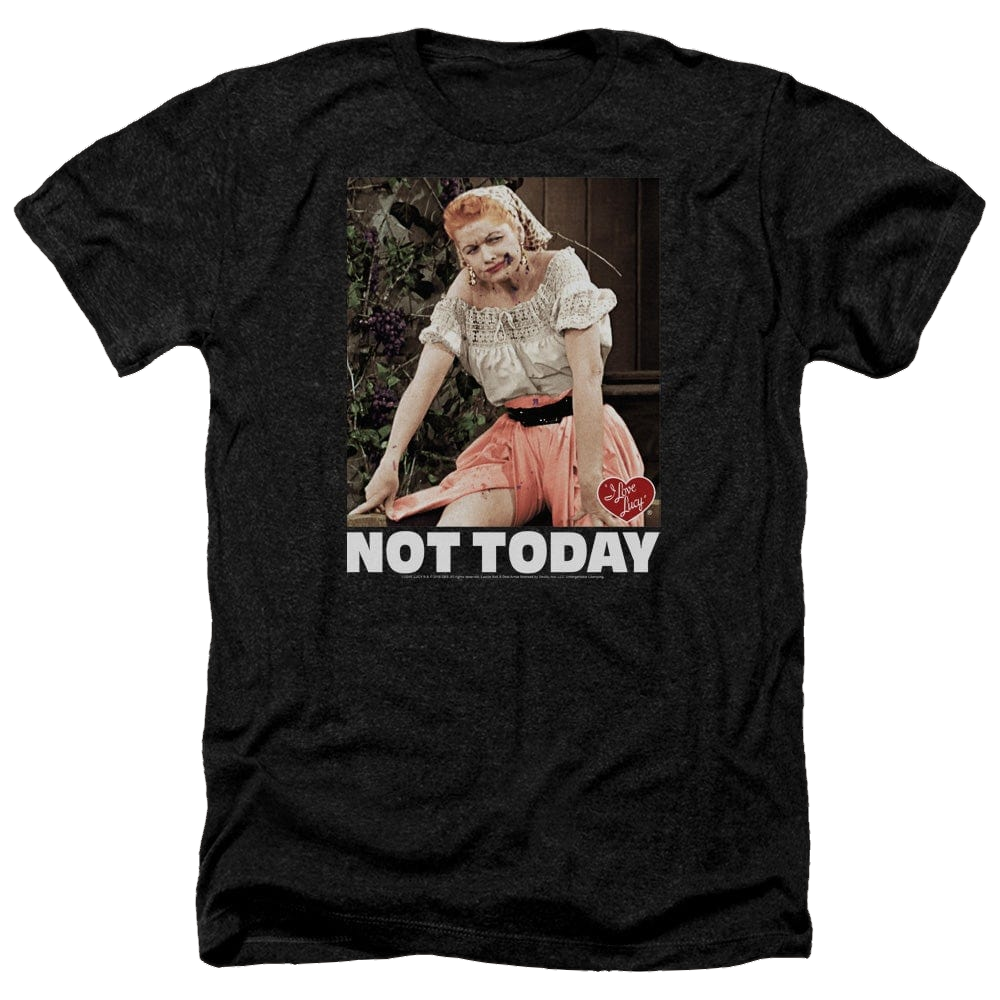 I Love Lucy Not Today - Men's Heather T-Shirt Men's Heather T-Shirt I Love Lucy