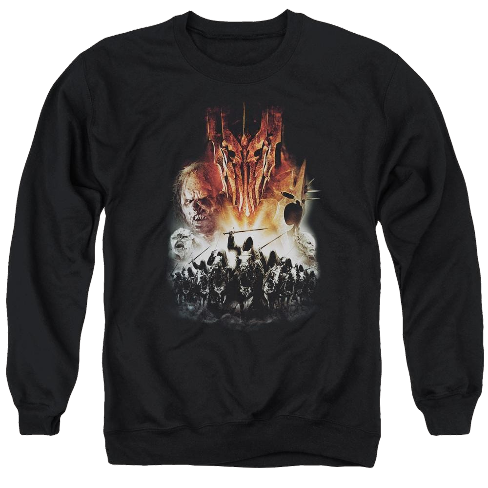 Lord of the Rings Evil Rising Men's Crewneck Sweatshirt Men's Crewneck Sweatshirt Lord Of The Rings