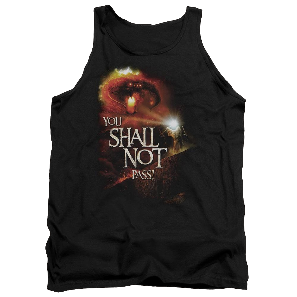 Lord of the Rings You Shall Not Pass Men's Tank Men's Tank Lord Of The Rings