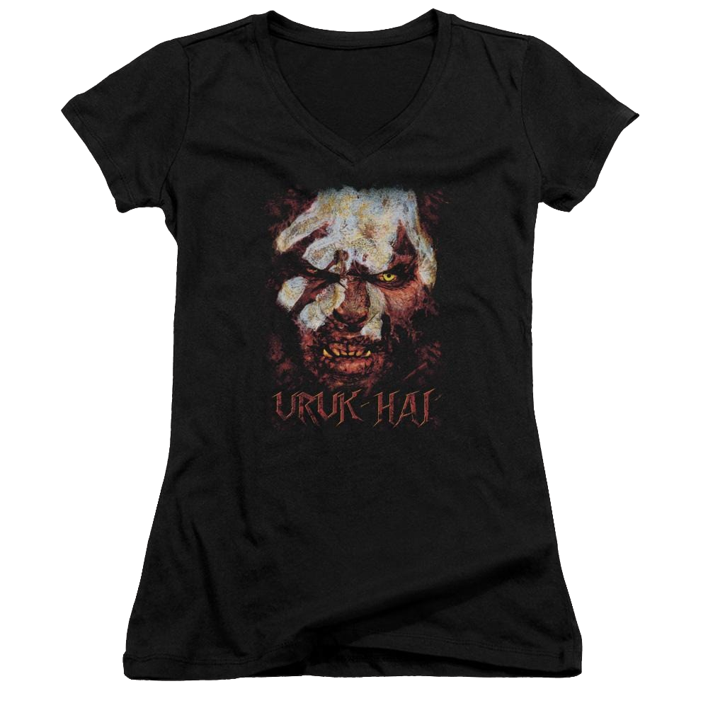 Lord of the Rings Uruk Hai Juniors V-Neck T-Shirt Juniors V-Neck T-Shirt Lord Of The Rings