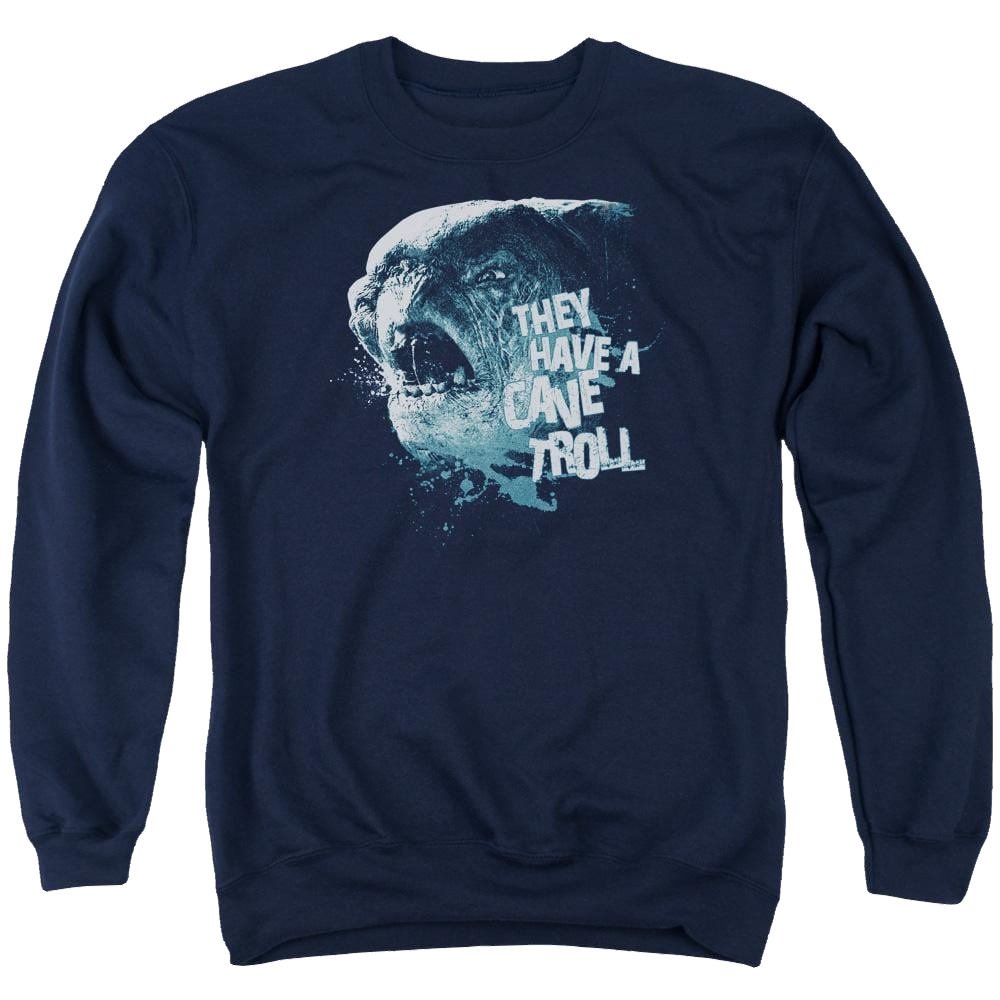 Lord of the Rings Cave Troll Men's Crewneck Sweatshirt Men's Crewneck Sweatshirt Lord Of The Rings
