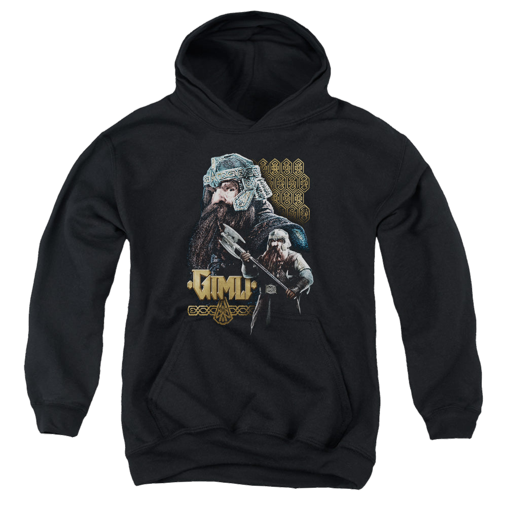 Lord of the Rings Trilogy, The Gimli - Youth Hoodie Youth Hoodie (Ages 8-12) Lord Of The Rings
