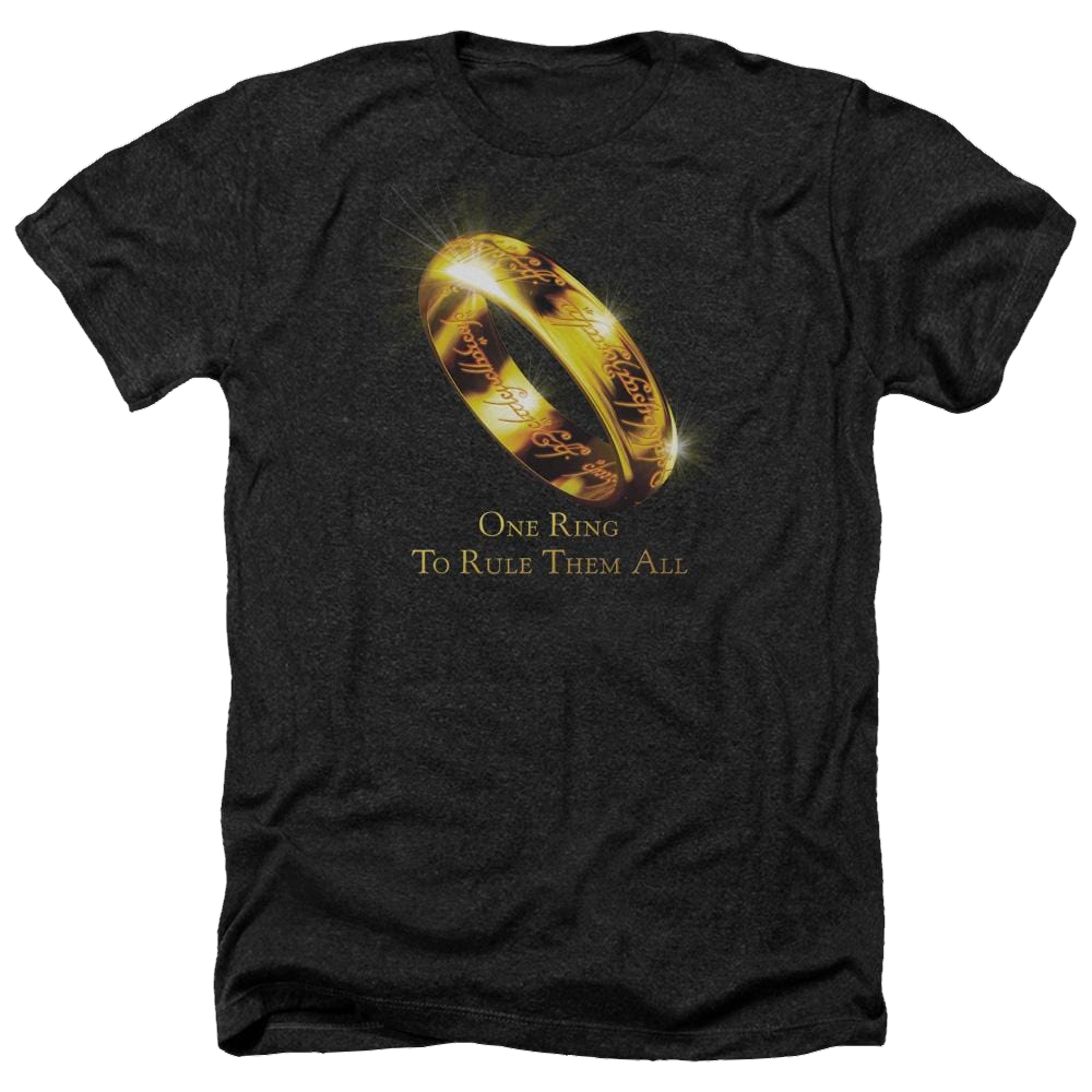 Lord of the Rings One Ring Men's Heather T-Shirt Men's Heather T-Shirt Lord Of The Rings