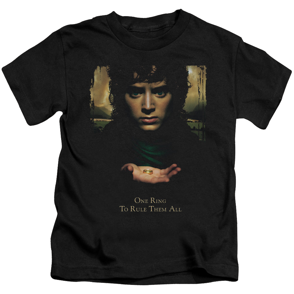 Lord of the Rings Trilogy, The Frodo One Ring - Kid's T-Shirt Kid's T-Shirt (Ages 4-7) Lord Of The Rings