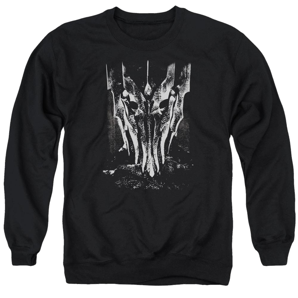 Lord of the Rings Big Sauron Head Men's Crewneck Sweatshirt Men's Crewneck Sweatshirt Lord Of The Rings