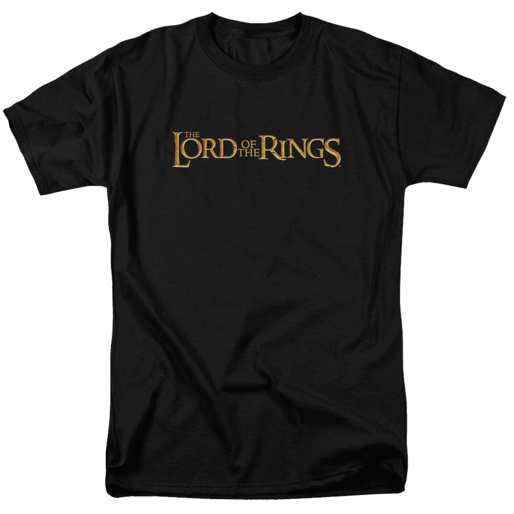 Lord of the Rings Lotr Logo Men's Regular Fit T-Shirt Men's Regular Fit T-Shirt Lord Of The Rings