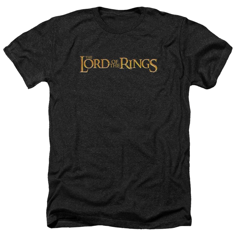 Lord of the Rings Lotr Logo Men's Heather T-Shirt Men's Heather T-Shirt Lord Of The Rings