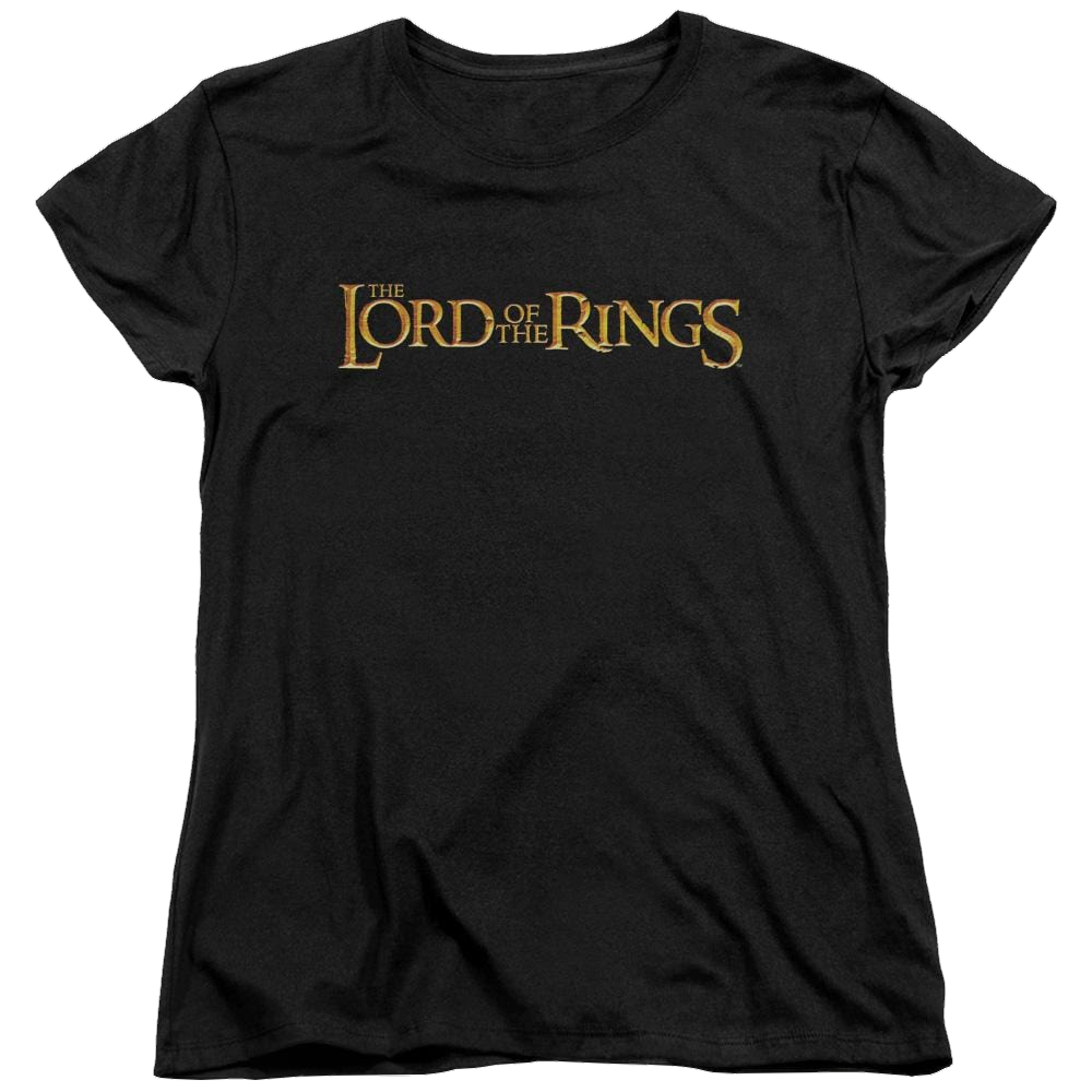 Lord of the Rings Lotr Logo Women's T-Shirt Women's T-Shirt Lord Of The Rings