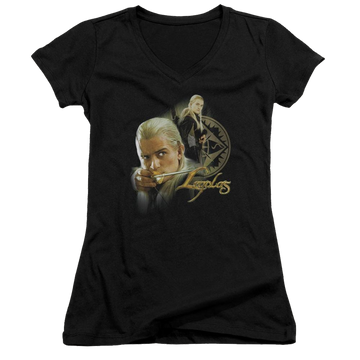 Lord of the Rings Legolas Juniors V-Neck T-Shirt Juniors V-Neck T-Shirt Lord Of The Rings