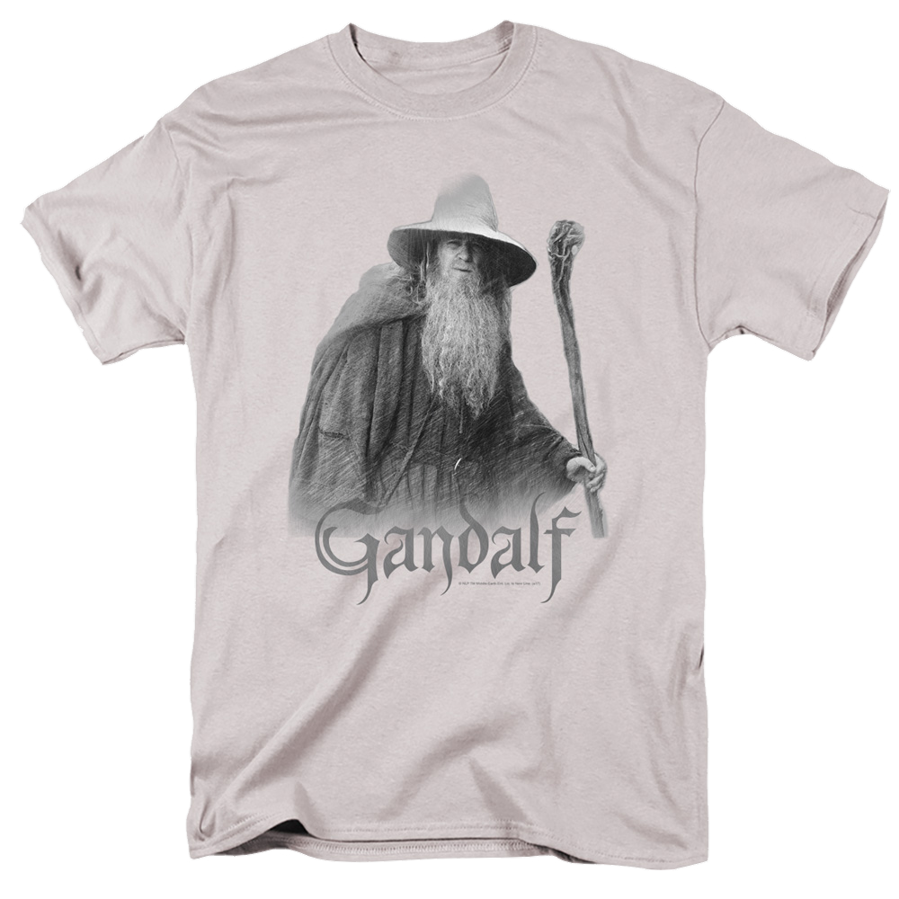 Lord Of The Rings Trilogy, The Gandalf The Grey - Men's Regular Fit T-Shirt Men's Regular Fit T-Shirt Lord Of The Rings