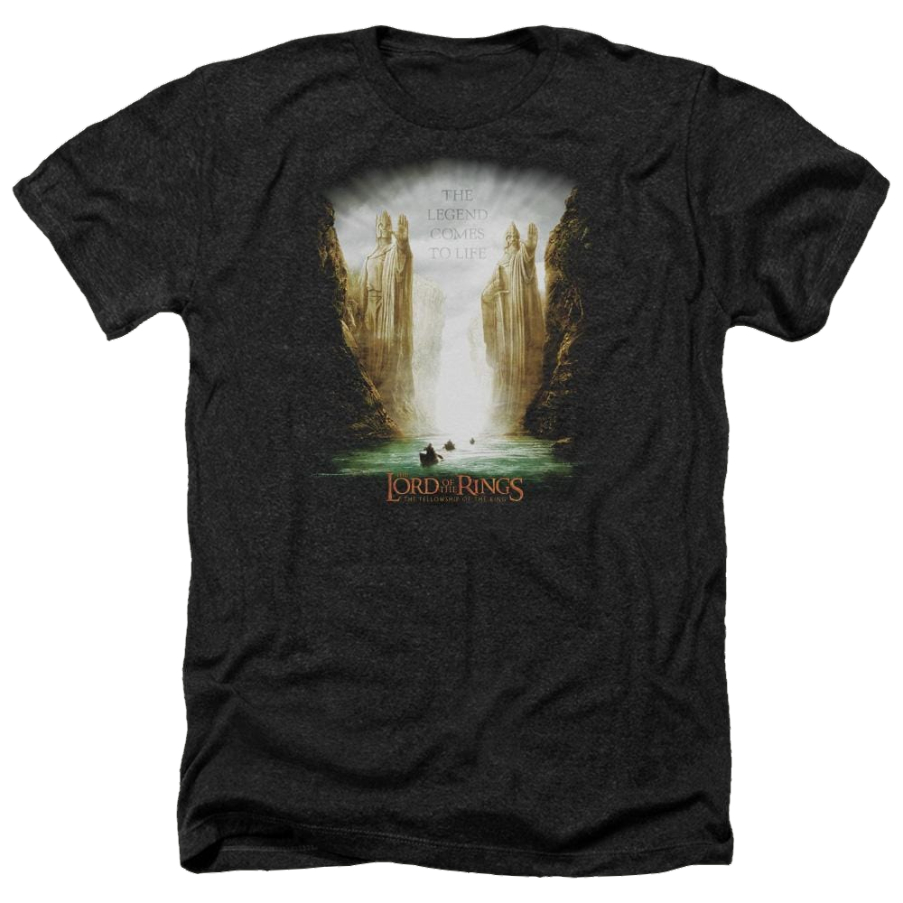 Lord of the Rings Kings Of Old Men's Heather T-Shirt Men's Heather T-Shirt Lord Of The Rings