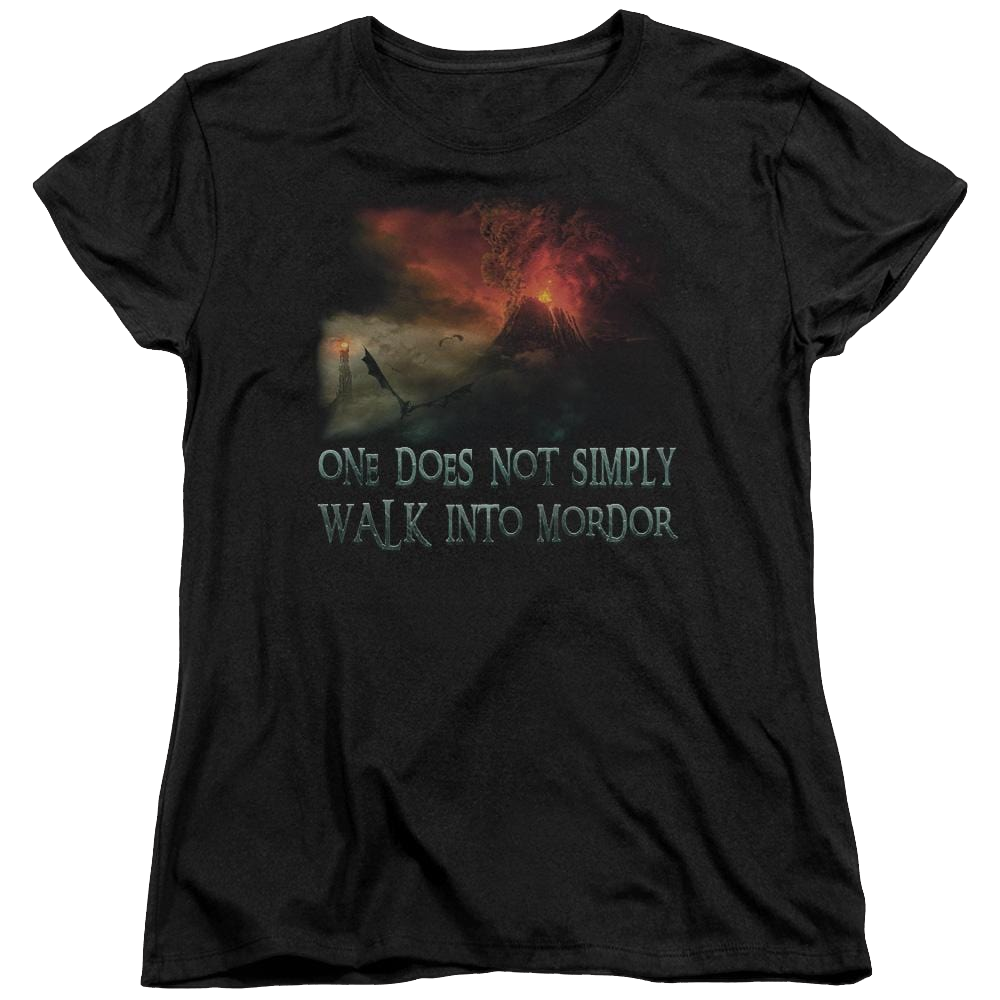 Lord of the Rings Walk In Mordor Women's T-Shirt Women's T-Shirt Lord Of The Rings