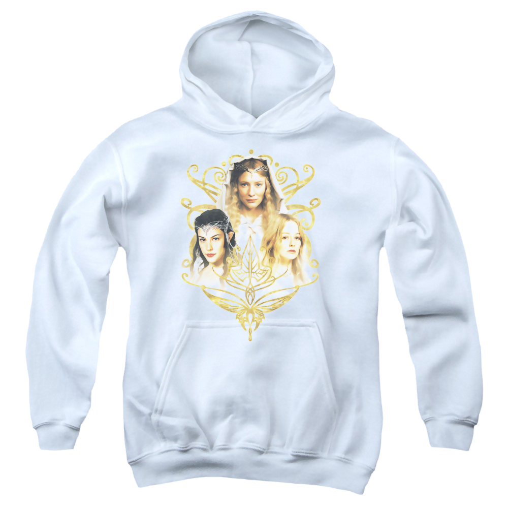 Lord of the Rings Trilogy, The Women Of Middle Earth - Youth Hoodie Youth Hoodie (Ages 8-12) Lord Of The Rings