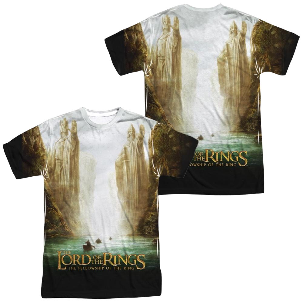 Lord of the Rings Fellowship Poster Men's All Over Print T-Shirt Men's All-Over Print T-Shirt Lord Of The Rings