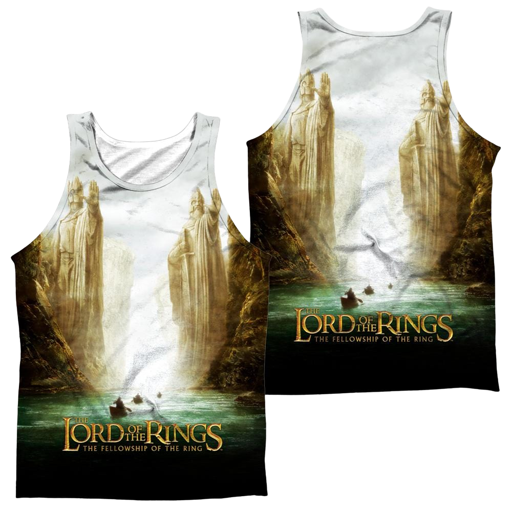 Lord of the Rings Fellowship Poster Men's All Over Print Tank Men's All Over Print Tank Lord Of The Rings