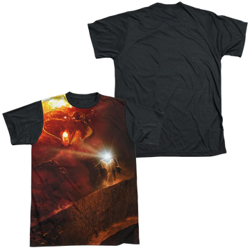Lord of the Rings No Passing men's black back t-shirt