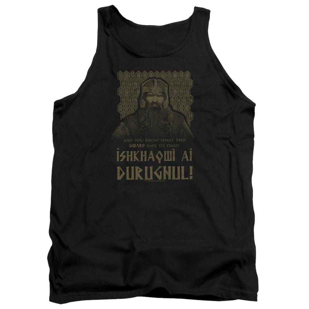 Lord of the Rings Ishkhaqwi Durugnul Men's Tank Men's Tank Lord Of The Rings