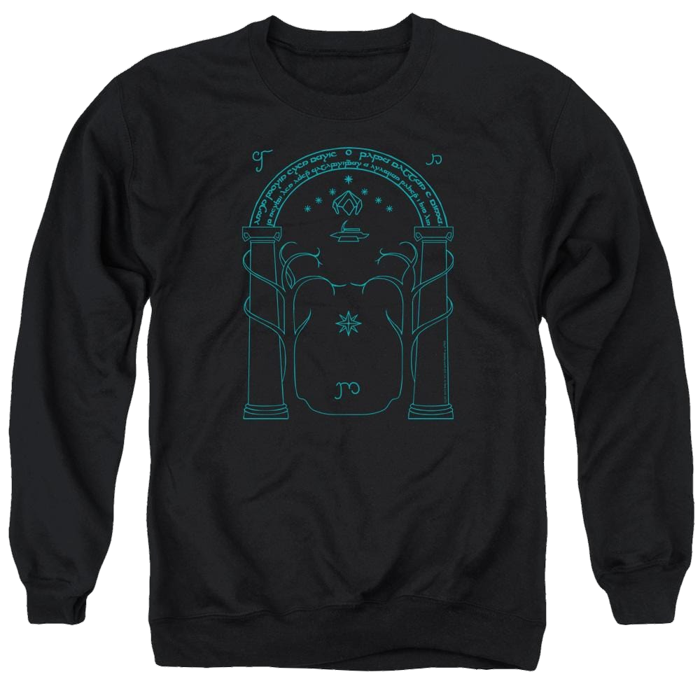 Lord of the Rings Doors Of Durin Men's Crewneck Sweatshirt Men's Crewneck Sweatshirt Lord Of The Rings