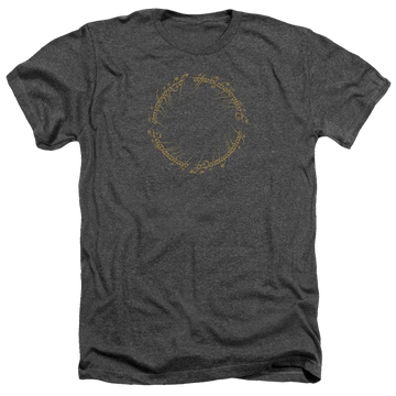 Lord of the Rings One Ring Men's Heather T-Shirt Men's Heather T-Shirt Lord Of The Rings