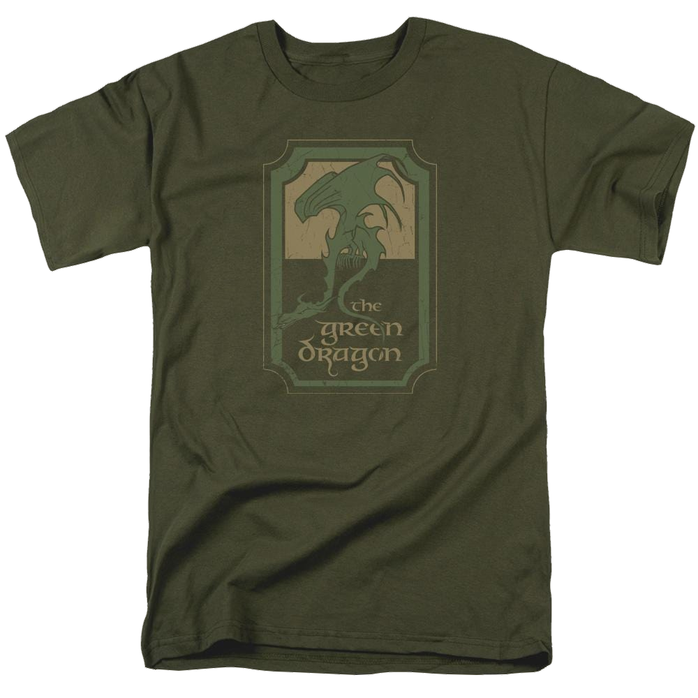 Lord Of The Rings Trilogy, The Green Dragon Tavern - Men's Regular Fit T-Shirt Men's Regular Fit T-Shirt Lord Of The Rings
