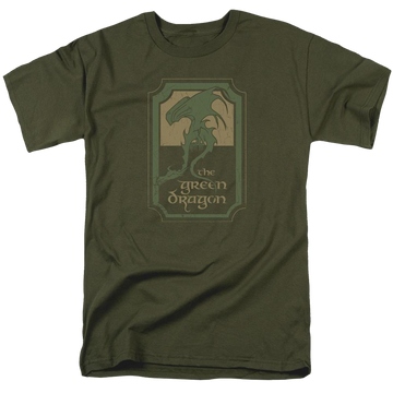 Lord Of The Rings Trilogy, The Green Dragon Tavern - Men's Regular Fit T-Shirt Men's Regular Fit T-Shirt Lord Of The Rings