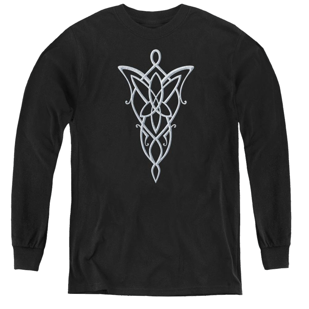 Lord Of The Rings Trilogy, The Arwen Necklace - Youth Long Sleeve T-Shirt Youth Long Sleeve T-Shirt Lord Of The Rings