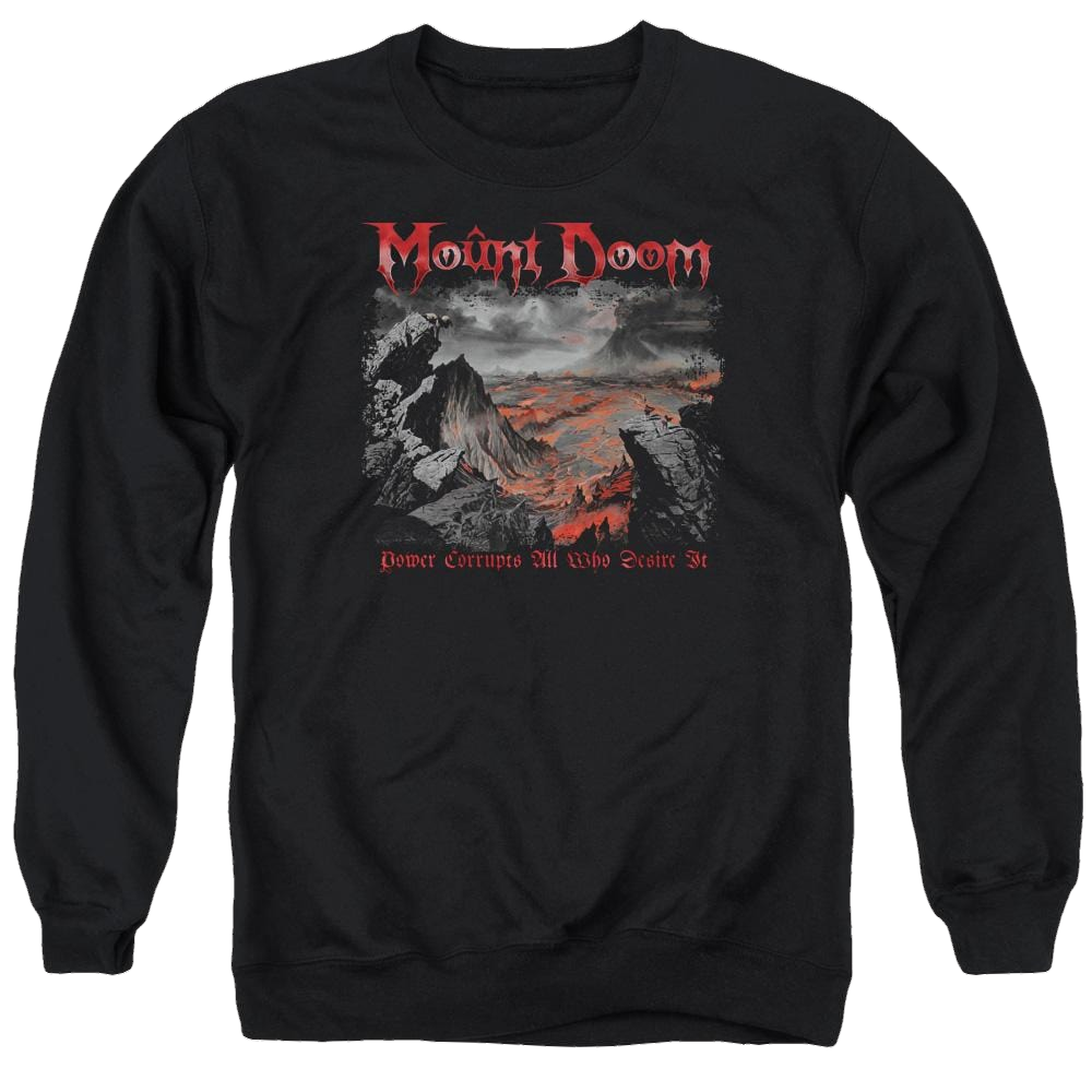 Lord of the Rings Power Corrupts Men's Crewneck Sweatshirt Men's Crewneck Sweatshirt Lord Of The Rings
