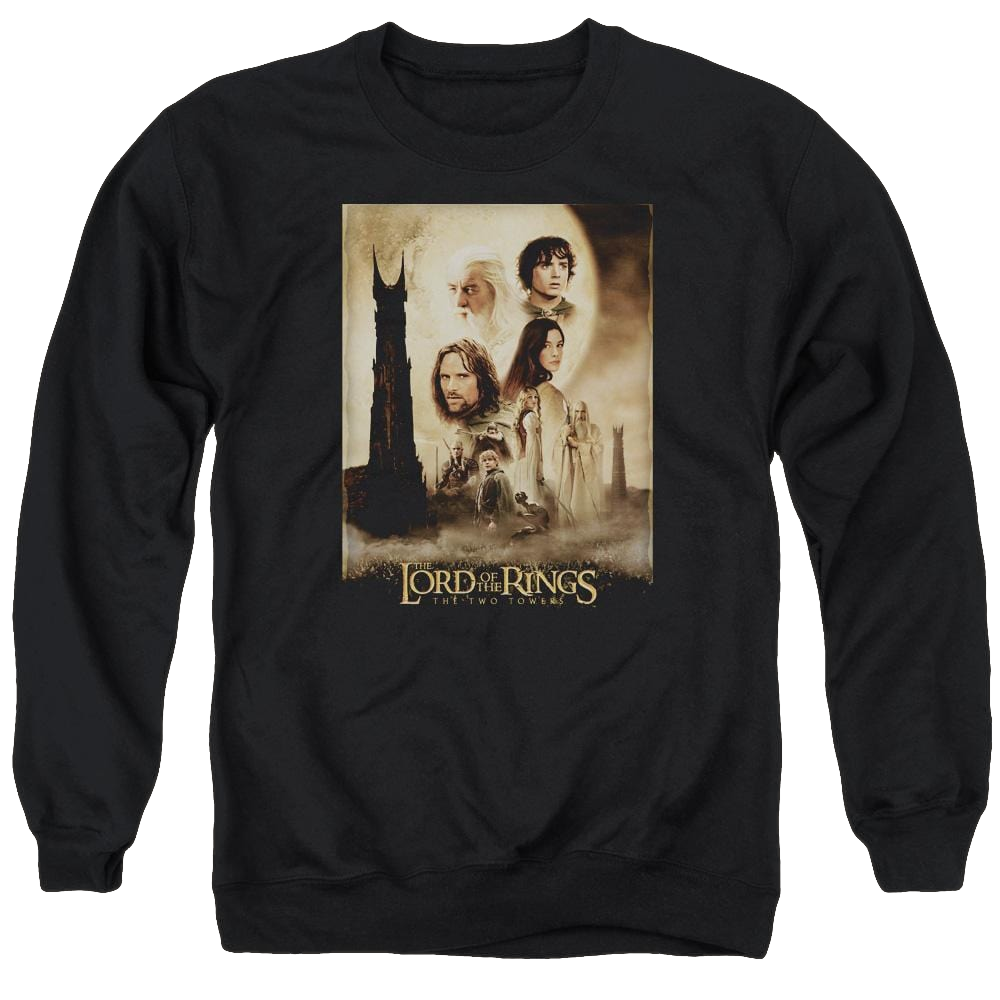 Lord of the Rings Tt Poster Men's Crewneck Sweatshirt Men's Crewneck Sweatshirt Lord Of The Rings