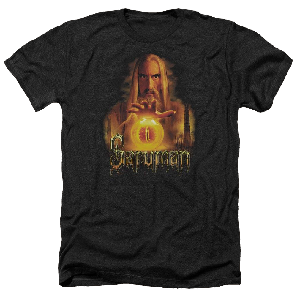 Lord of the Rings Saruman Men's Heather T-Shirt Men's Heather T-Shirt Lord Of The Rings