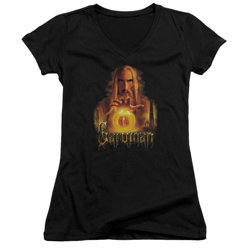 Lord of the Rings Saruman Juniors V-Neck T-Shirt Juniors V-Neck T-Shirt Lord Of The Rings