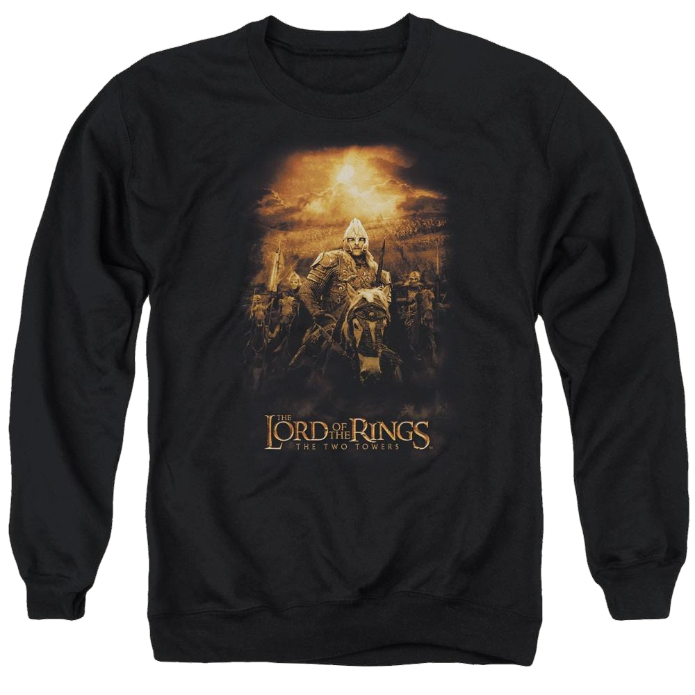 Lord of the Rings Riders Of Rohan Men's Crewneck Sweatshirt Men's Crewneck Sweatshirt Lord Of The Rings