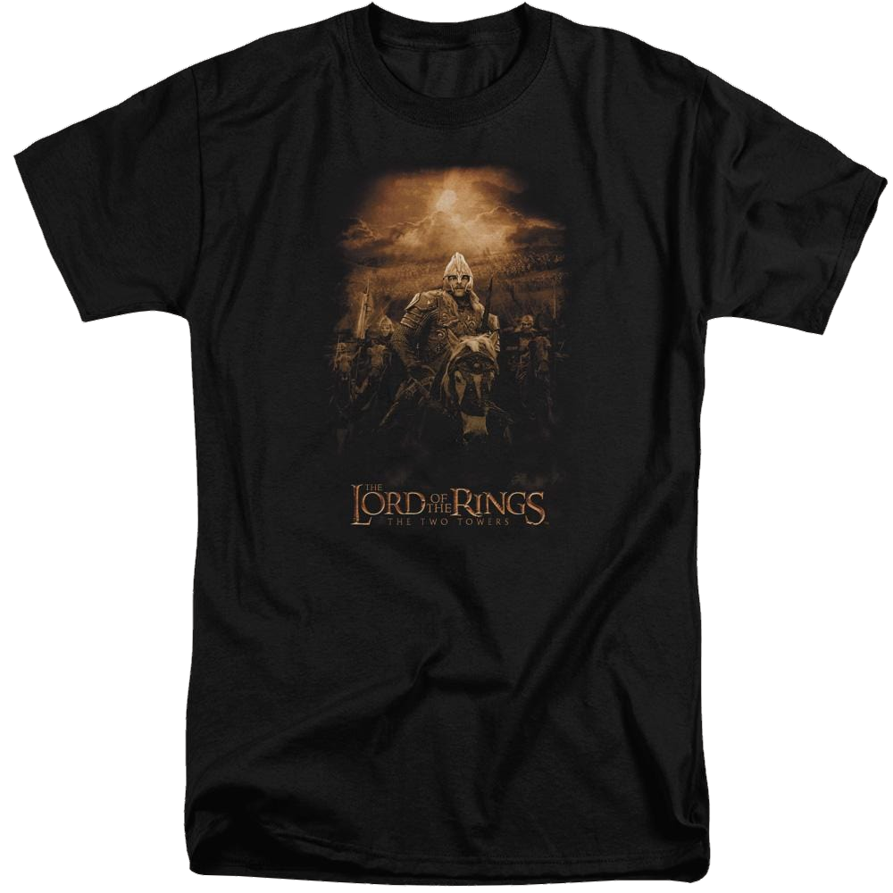 Lord of the Rings Riders Of Rohan Men's Tall Fit T-Shirt Men's Tall Fit T-Shirt Lord Of The Rings