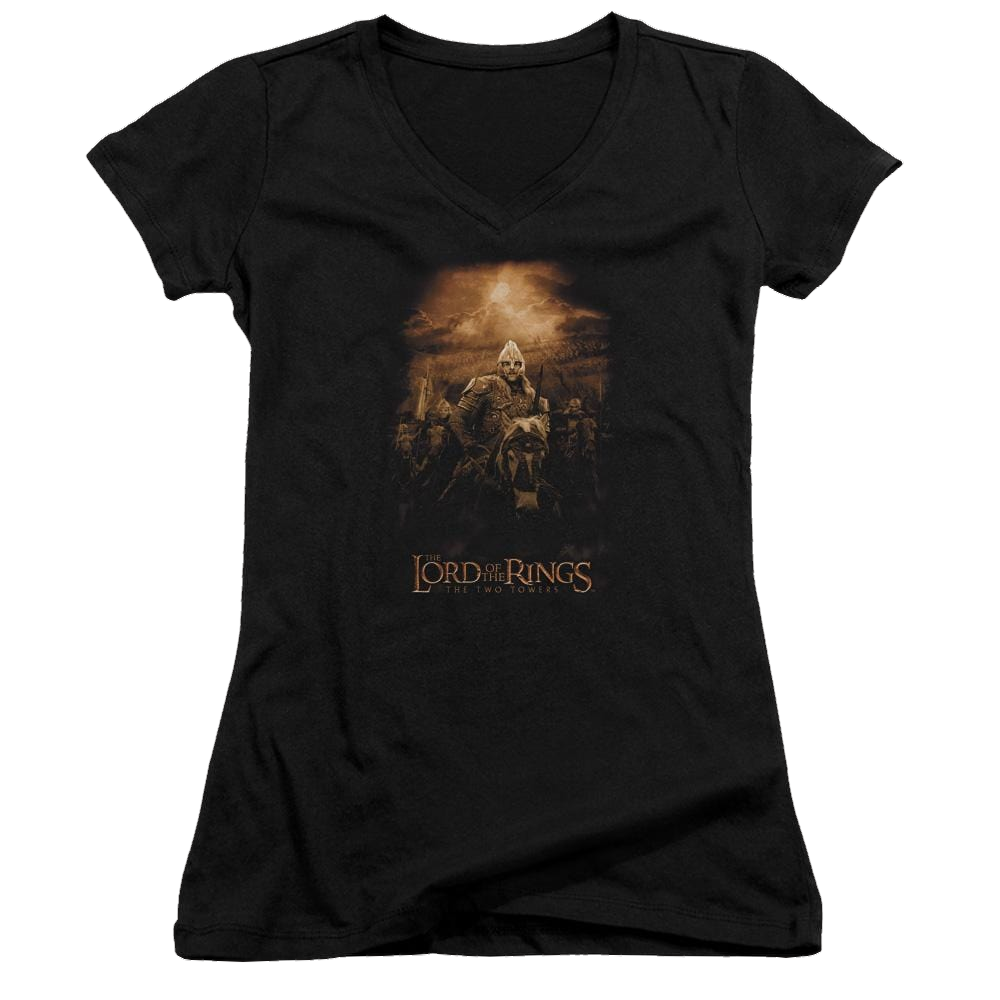 Lord of the Rings Riders Of Rohan Juniors V-Neck T-Shirt Juniors V-Neck T-Shirt Lord Of The Rings