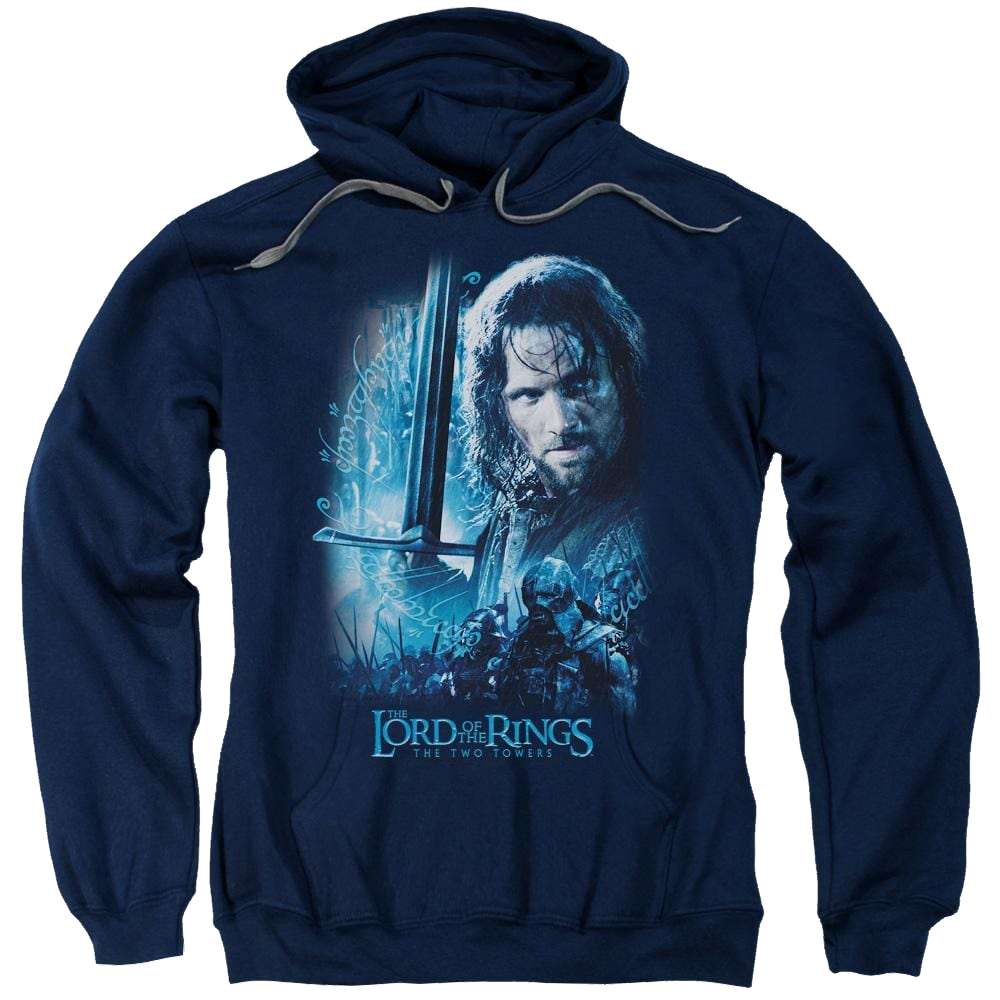 Lord of the Rings King In The Making Pullover Hoodie Pullover Hoodie Lord Of The Rings
