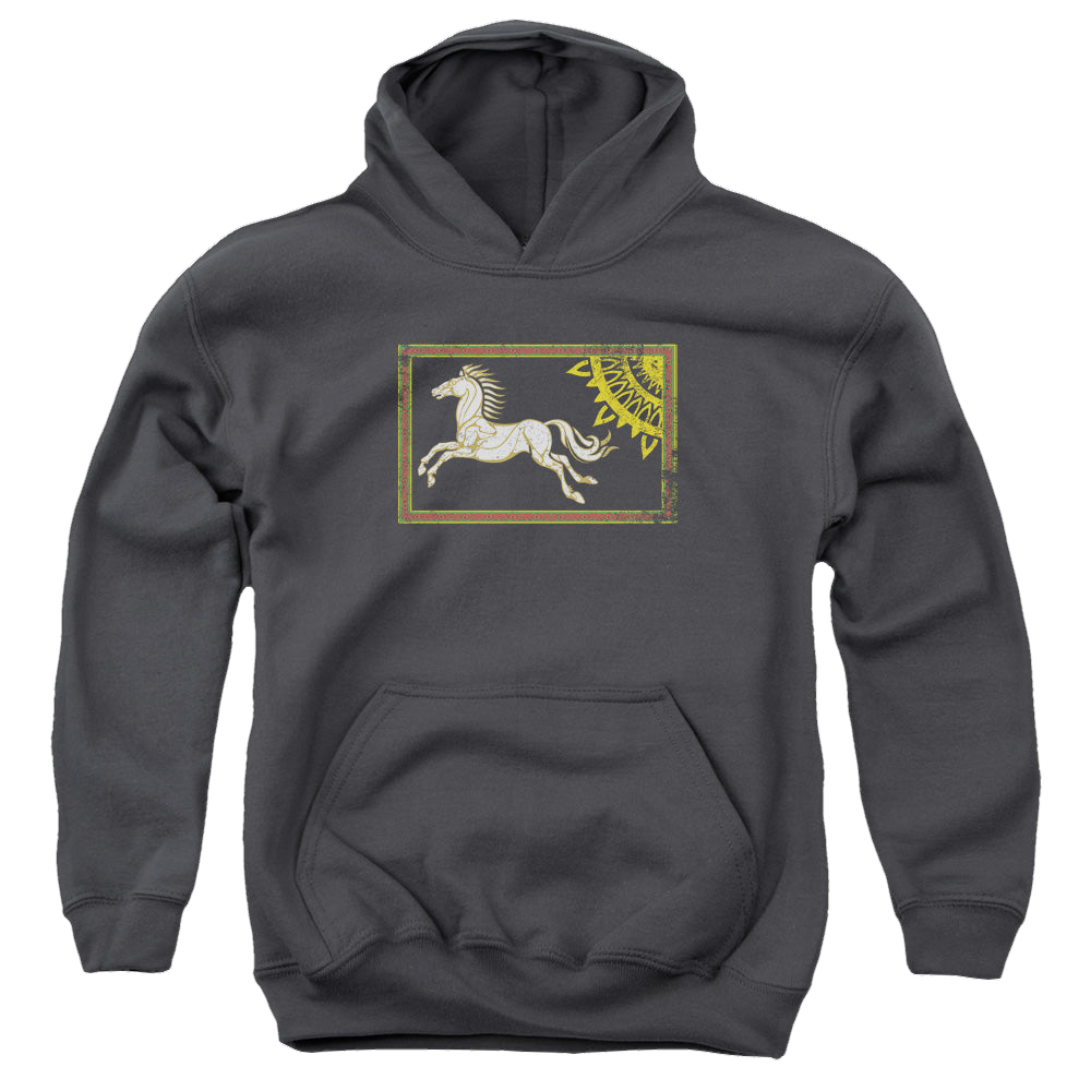 Lord of the Rings Trilogy, The Rohan Banner - Youth Hoodie Youth Hoodie (Ages 8-12) Lord Of The Rings