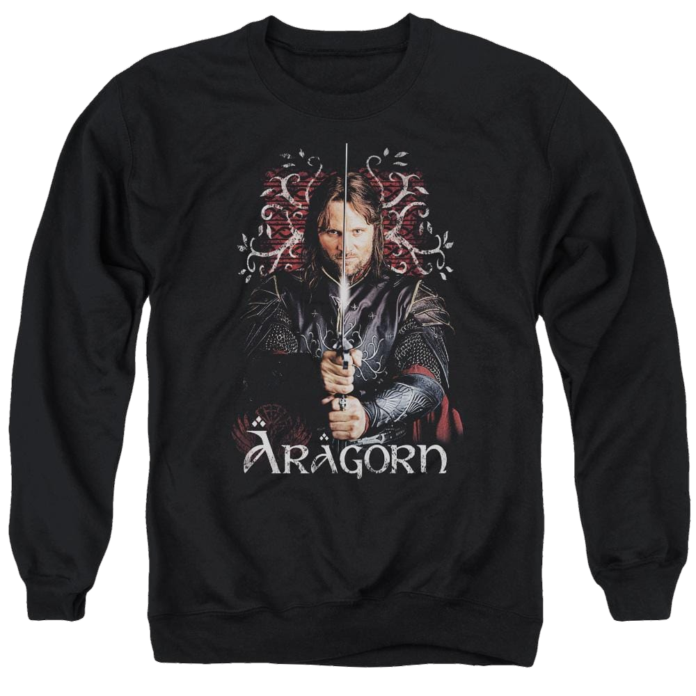 Lord of the Rings Aragorn Men's Crewneck Sweatshirt Men's Crewneck Sweatshirt Lord Of The Rings