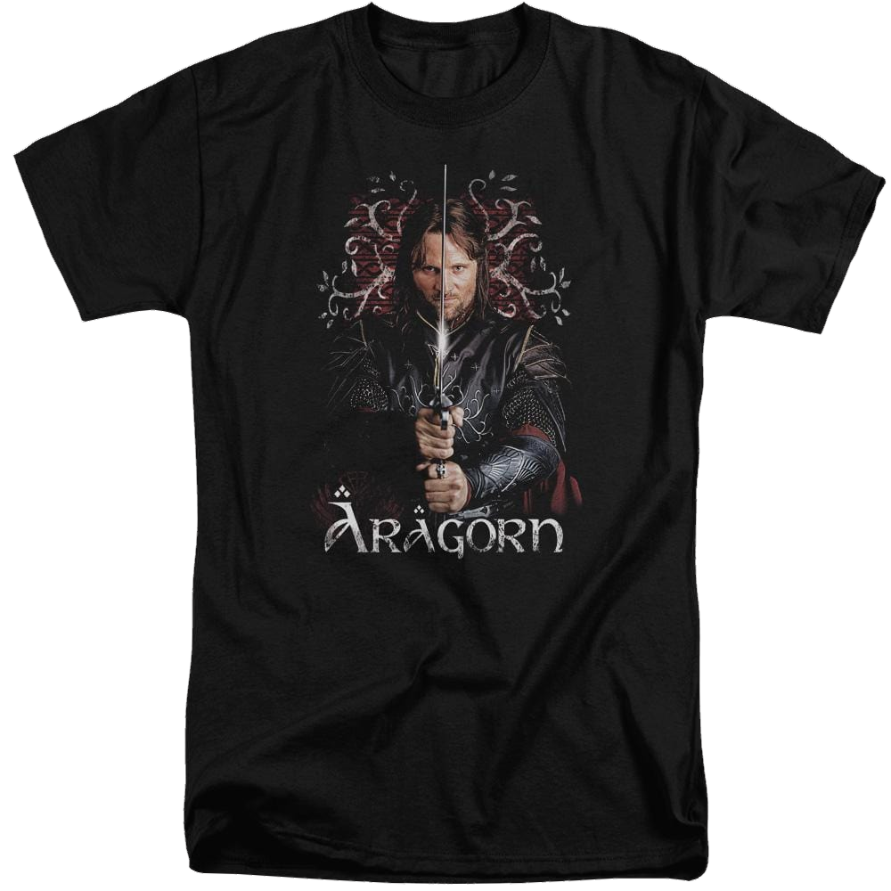 Lord of the Rings Aragorn Men's Tall Fit T-Shirt Men's Tall Fit T-Shirt Lord Of The Rings