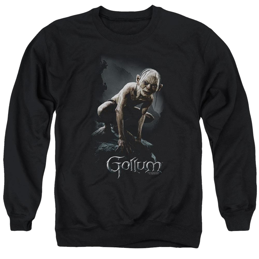 Lord of the Rings Gollum Men's Crewneck Sweatshirt Men's Crewneck Sweatshirt Lord Of The Rings