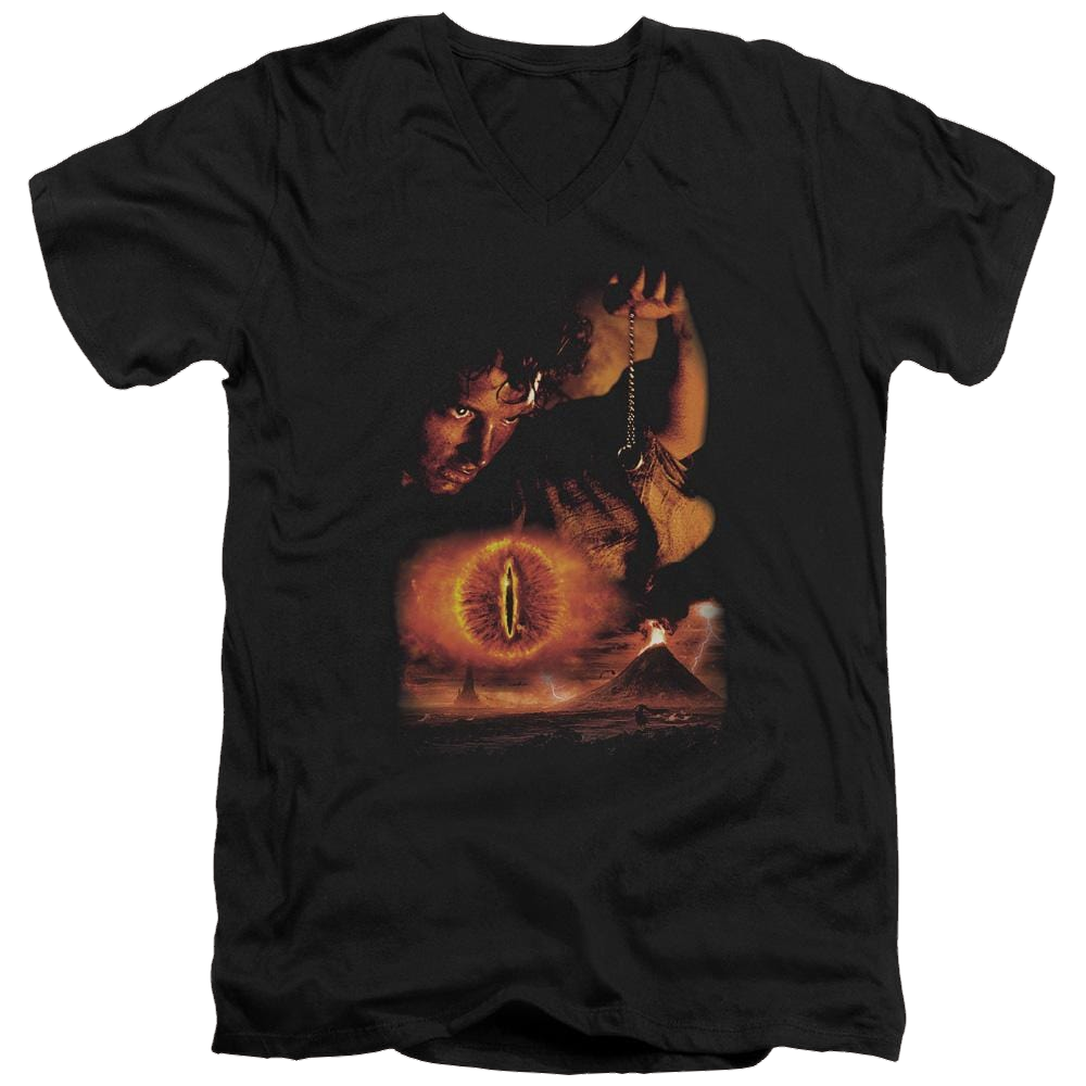 Lord of the Rings Destroy The Ring Men's V-Neck T-Shirt Men's V-Neck T-Shirt Lord Of The Rings