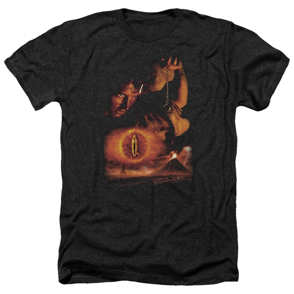 Lord of the Rings Destroy The Ring Men's Heather T-Shirt Men's Heather T-Shirt Lord Of The Rings