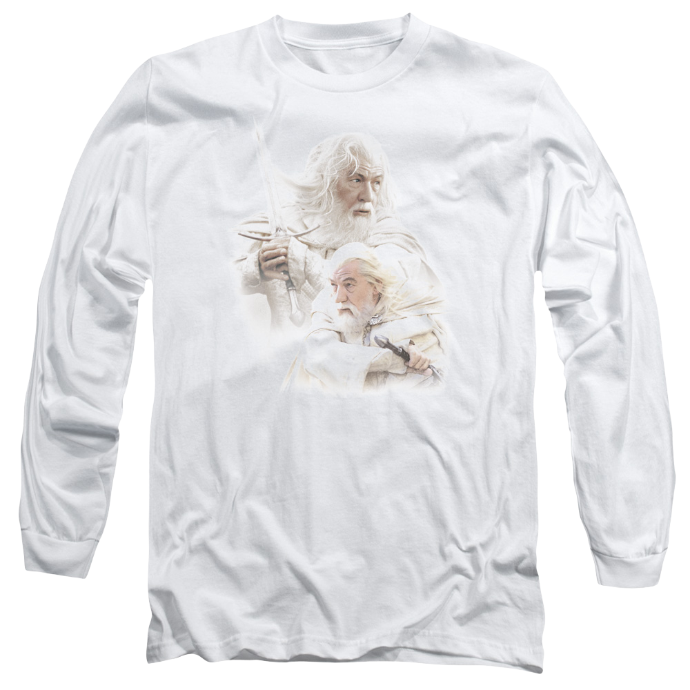 Lord of the Rings Gandalf The White Men's Long Sleeve T-Shirt Men's Long Sleeve T-Shirt Lord Of The Rings