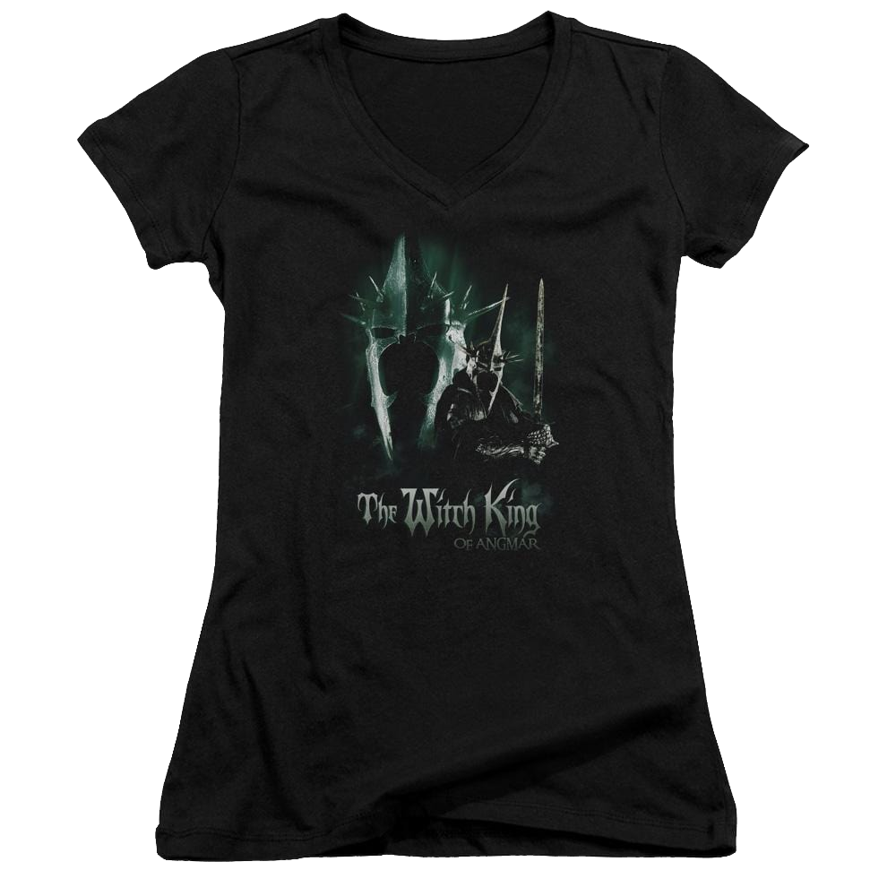 Lord of the Rings Witch King Juniors V-Neck T-Shirt Juniors V-Neck T-Shirt Lord Of The Rings