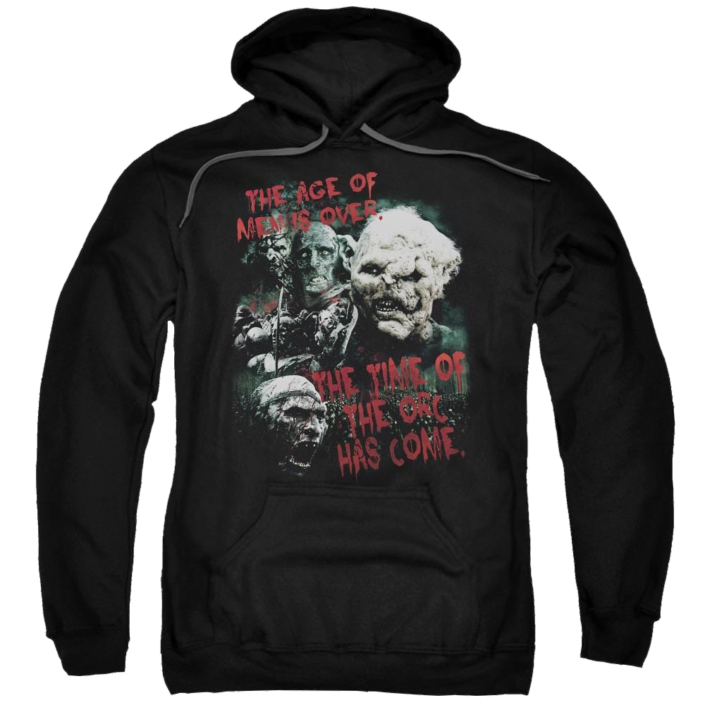Lord of the Rings Time Of The Orc Pullover Hoodie Pullover Hoodie Lord Of The Rings