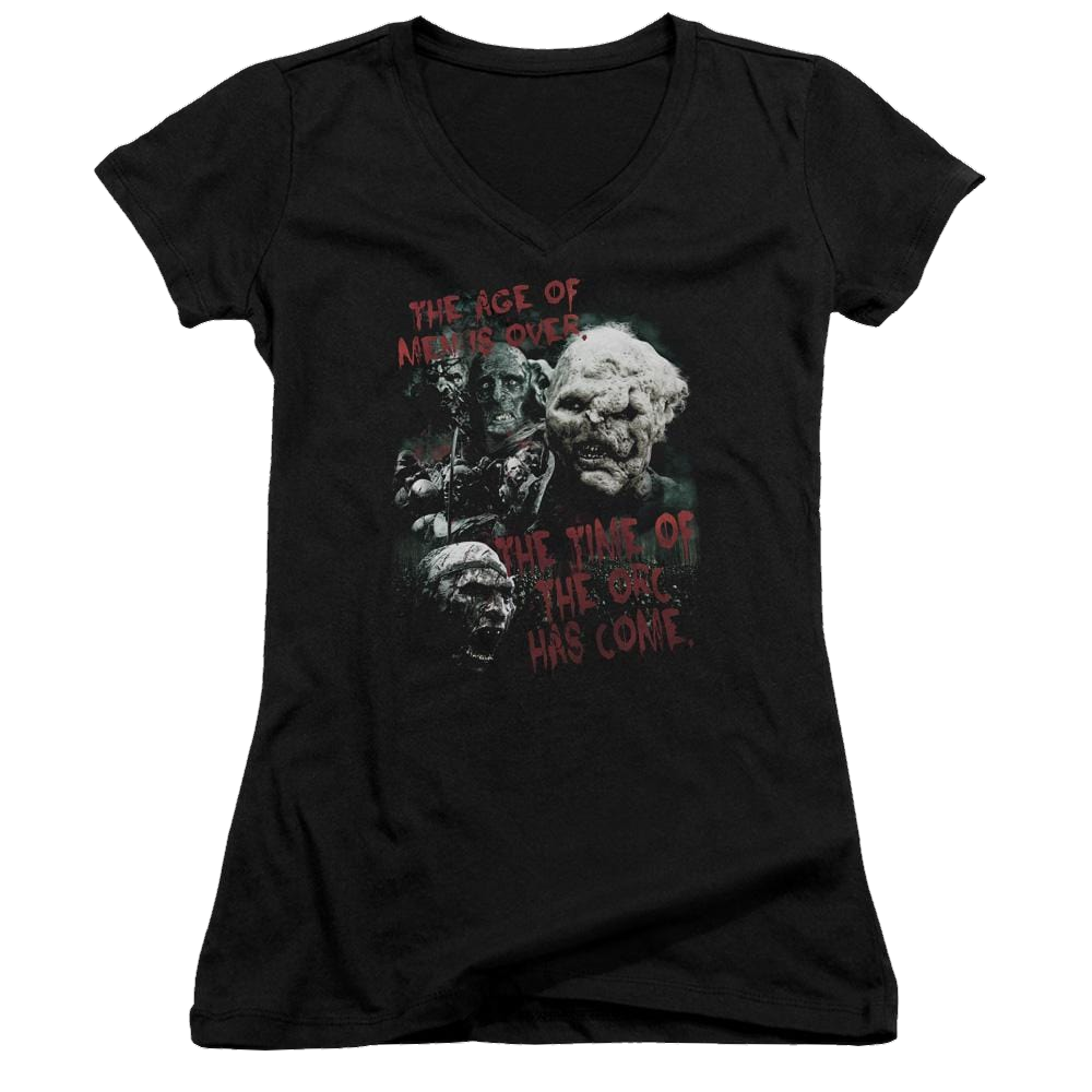 Lord of the Rings Time Of The Orc Juniors V-Neck T-Shirt Juniors V-Neck T-Shirt Lord Of The Rings